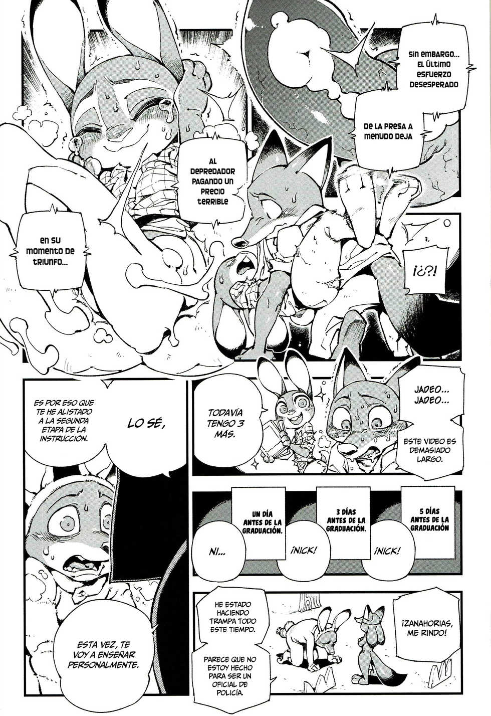 (FF28) [Bear Hand (Ireading) What Does The Fox Say? | ¿Qué dice el zorro? (Zootopia) [Spanish] =Mr.MPD= - Page 23