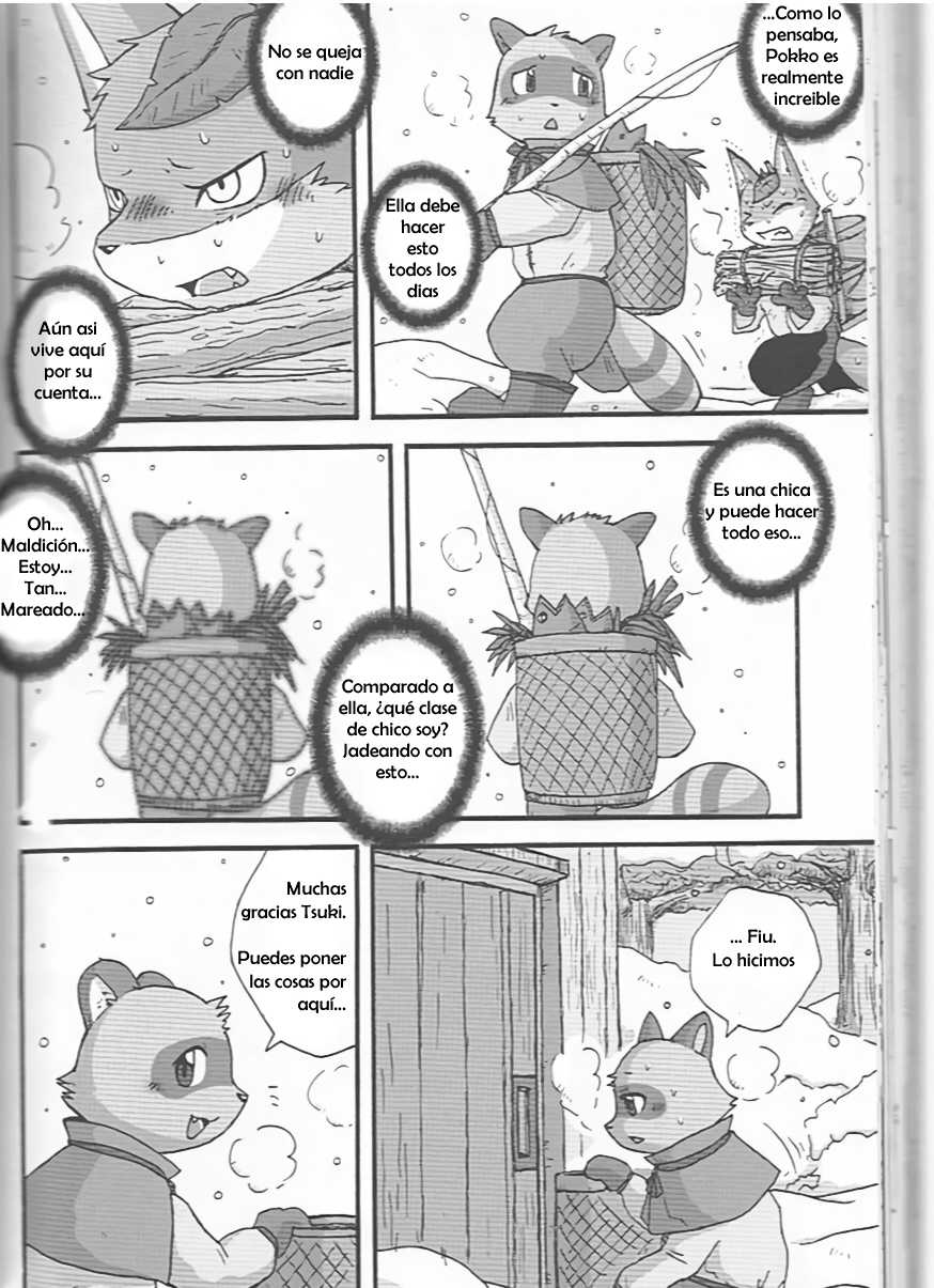 (C75) [Tamago Bakudan (Mikaduki Karasu)] Yukiguni Jouji | Winterland Love Affair (Seishun 18kin Kippu 3) [Spanish] [Decensored] - Page 3