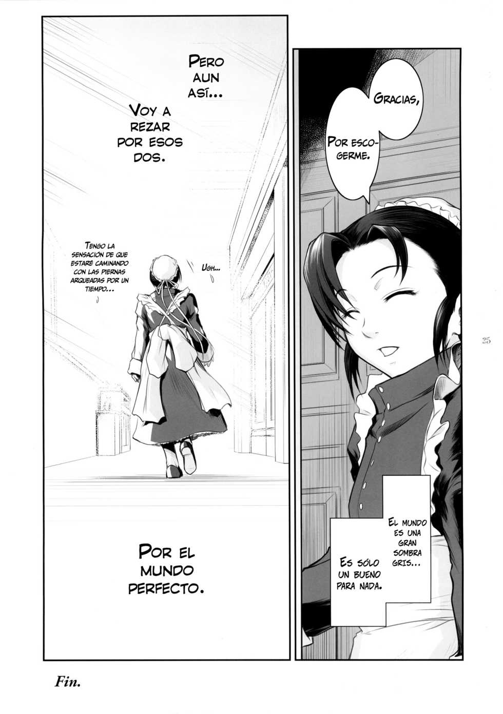 (C86) [Kokonokiya (Kokonoki Nao)] El mundo completo (Black Lagoon) [Spanish] =Vile= - Page 25