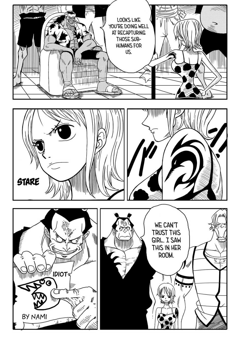 [Yamamoto] Two Piece - Nami vs Arlong (One Piece) [English] [#Based Anons] [Digital] - Page 4