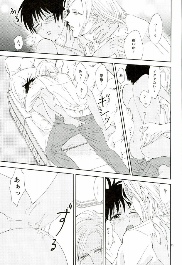 (CCOsaka100) [cellate (Imaimaiko)] Kono Netsu wa Dare no Sei? (Uta no Prince-sama) - Page 22