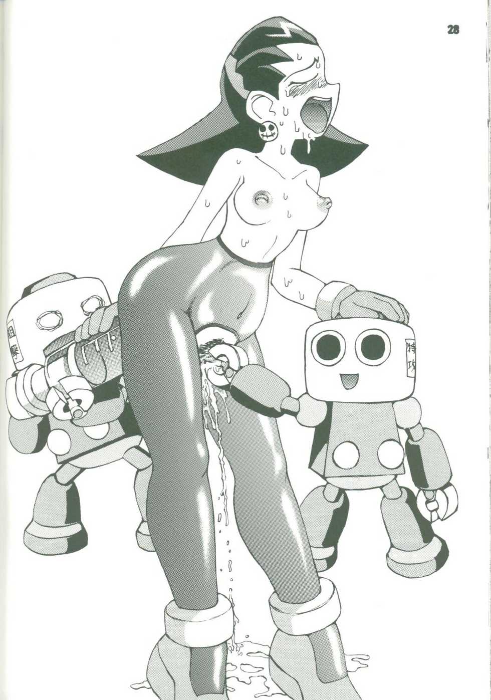 (C62) [Gokuraku Tokkyuu (Dodongo)] Gokuraku Tokkyuu TORO (Megaman Battle Network) - Page 27