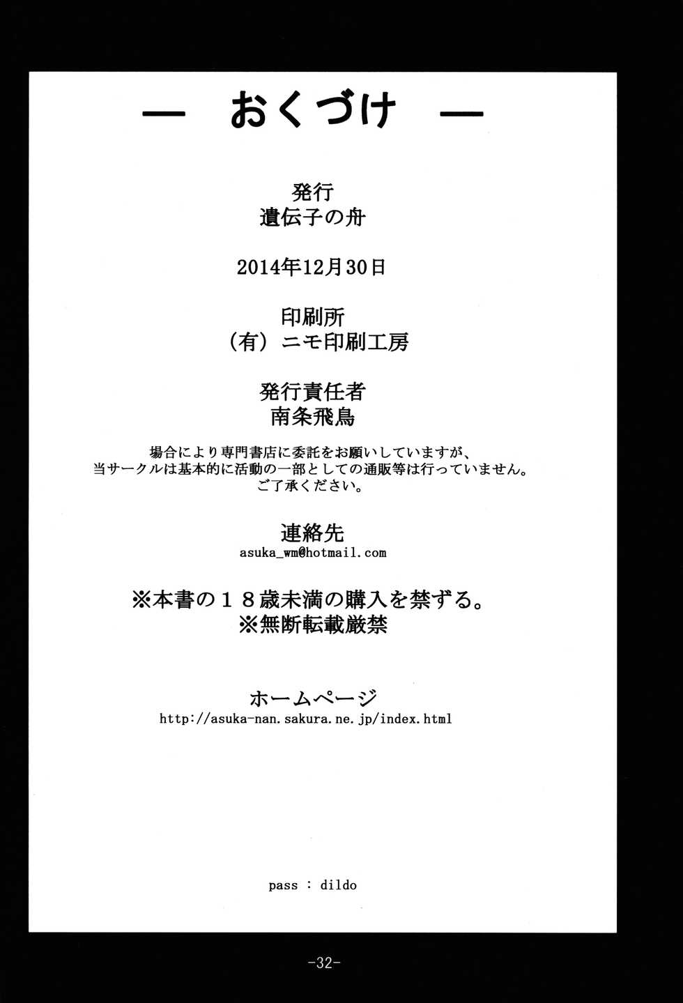 (C87) [Idenshi no Fune (Nanjou Asuka)] R-R -After- 03.5 (Chousoku Henkei Gyrozetter) - Page 33
