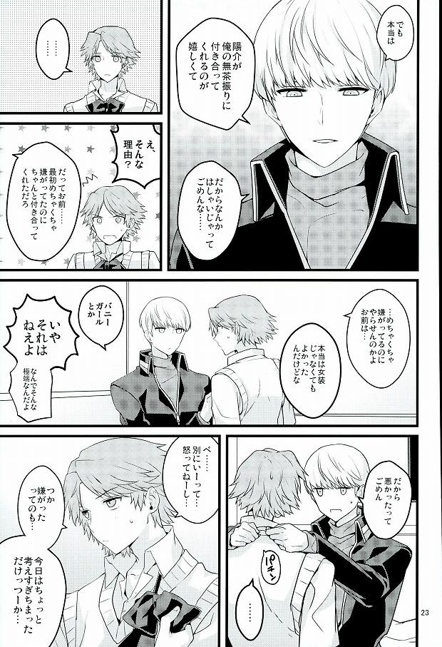 (C87) [CW (MAMI)] My Sweet Strawberry  (Persona 4) - Page 20