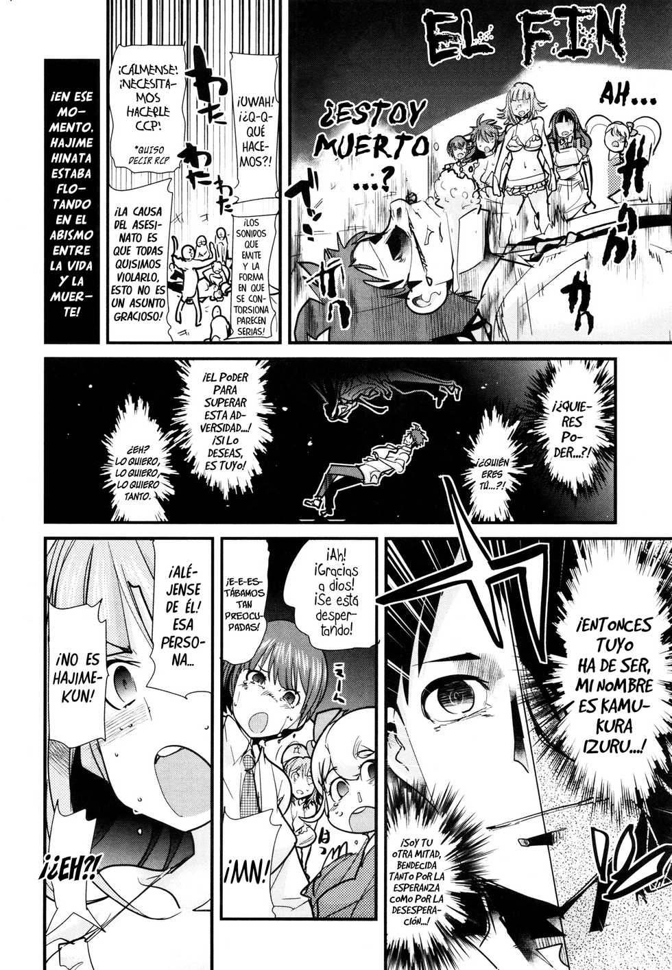 (SC57) [Bronco Hitoritabi (Uchi-Uchi Keyaki)] Dan! Gangangan! Zun! Babaan! (Danganronpa 2) [Spanish] [Rakuen Translations+ Okami Scans] - Page 5