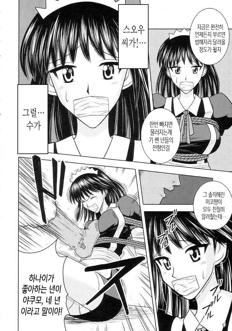 [Akiyama Production (Cloud Shouta)] Slave Rumble (School Rumble) [korean] - Page 5