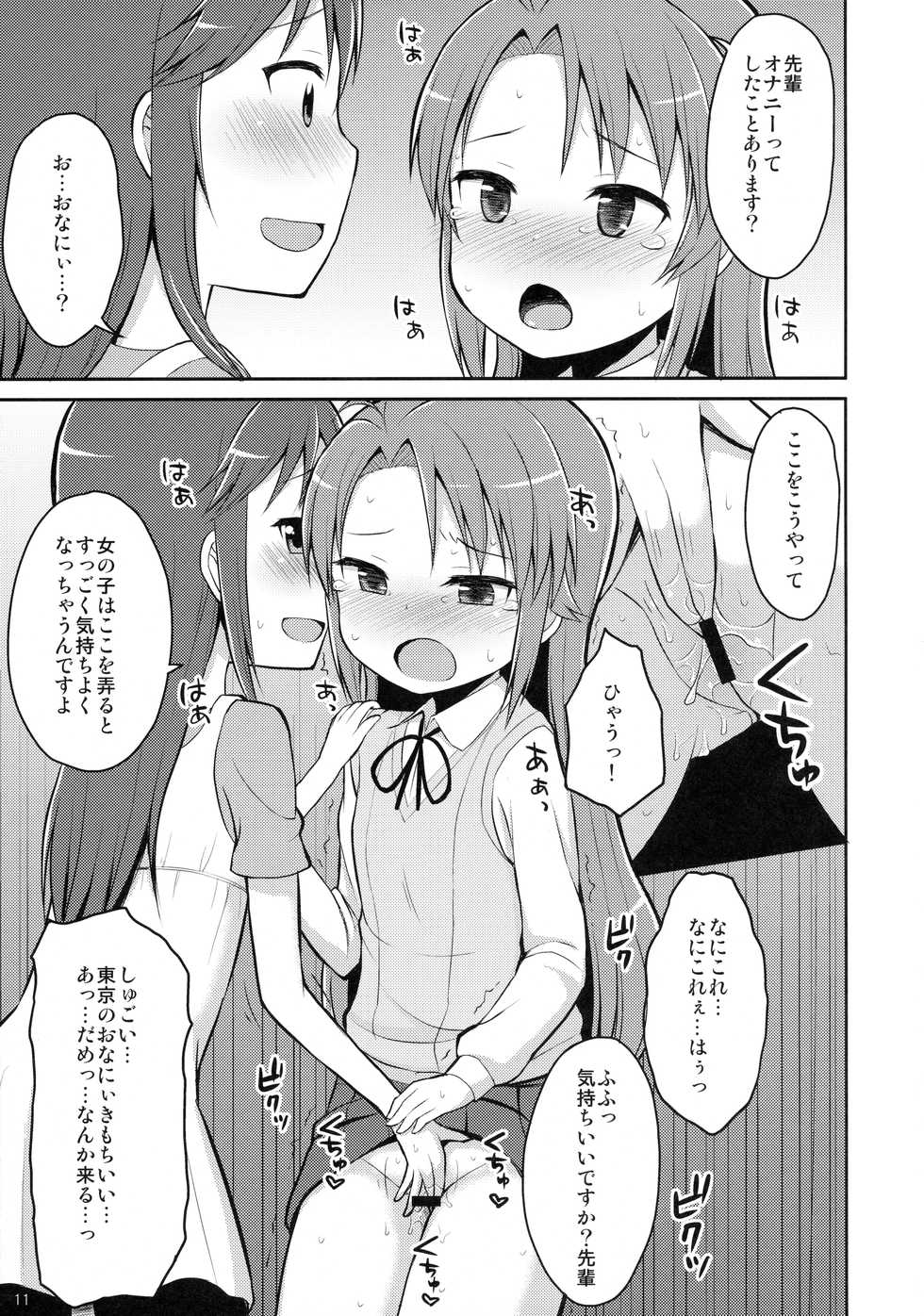 (C86) [Asatsuki Dou, Wancho-ke (Youta, Wancho)] Koma-chan Yuuna!! (Non Non Biyori) - Page 10
