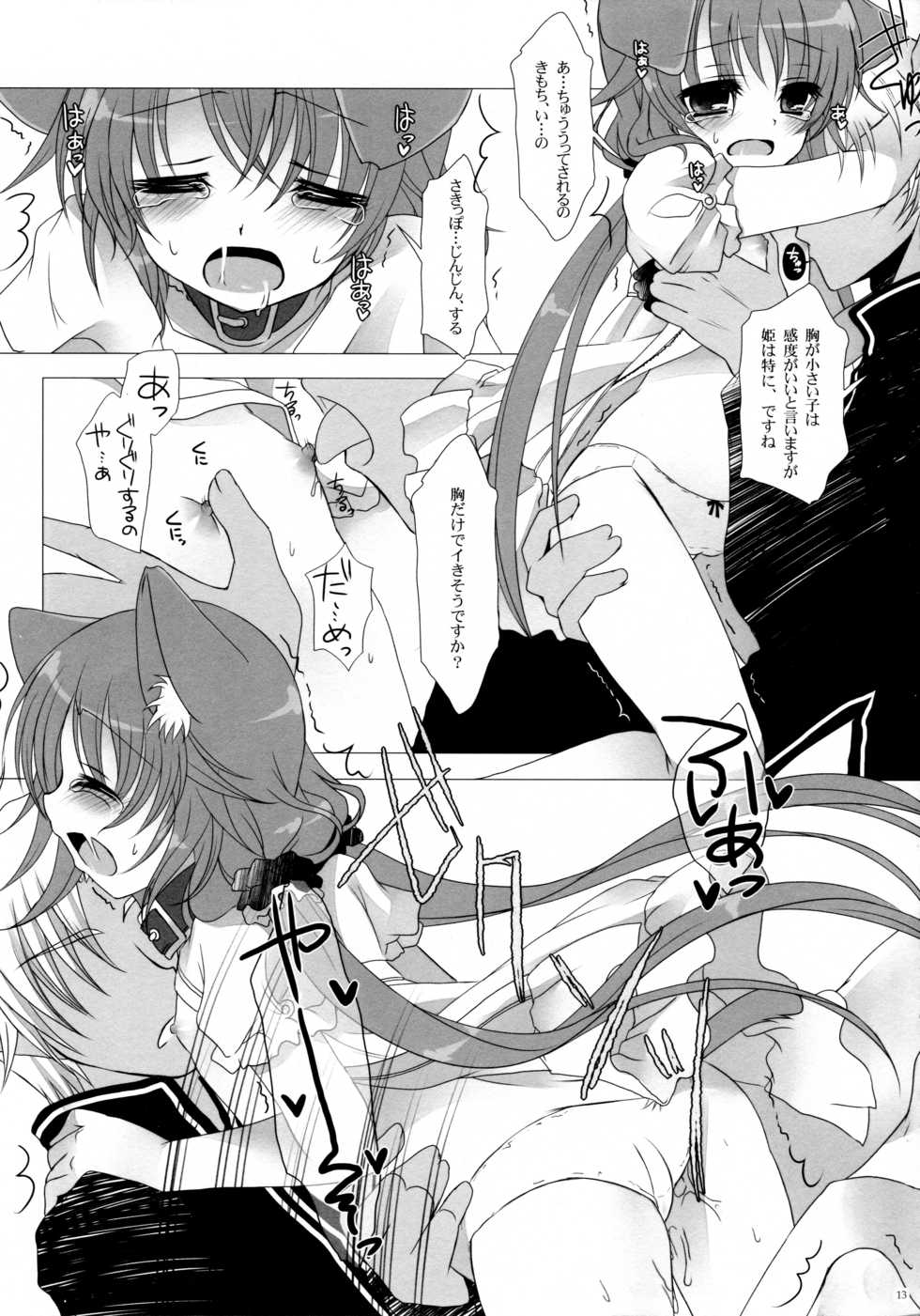 (COMIC1☆5) [Junginboshi (Takashina Asahi)] MY ONLY YOUR ONLY (7th Dragon) - Page 12