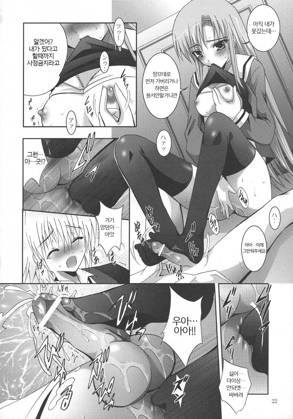 (SC36) [Studio BIG-X (Arino Hiroshi)] MOUSOU THEATER 21 (Hayate no Gotoku!) [Korean] [뀨뀨꺄꺄] - Page 22