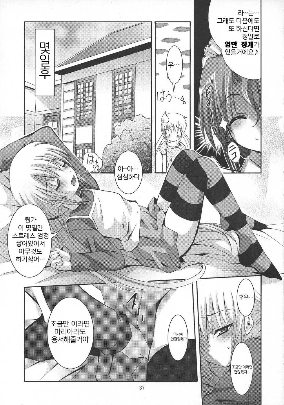 (SC36) [Studio BIG-X (Arino Hiroshi)] MOUSOU THEATER 21 (Hayate no Gotoku!) [Korean] [뀨뀨꺄꺄] - Page 37