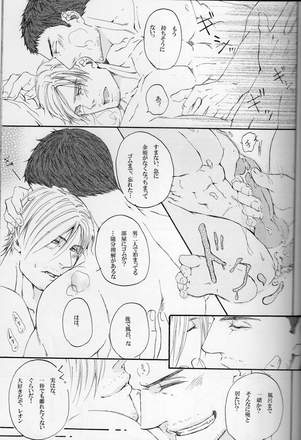 (C84) [clr, 12.5 (Akizou, Mizuki)] Answer (Resident Evil) - Page 15
