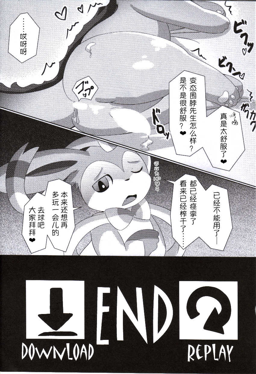 (C86) [TUMBLE WEED (Itameshi)] Fluttery Ribbon (pokemon) [Chinese] [桑德个人汉化] - Page 20