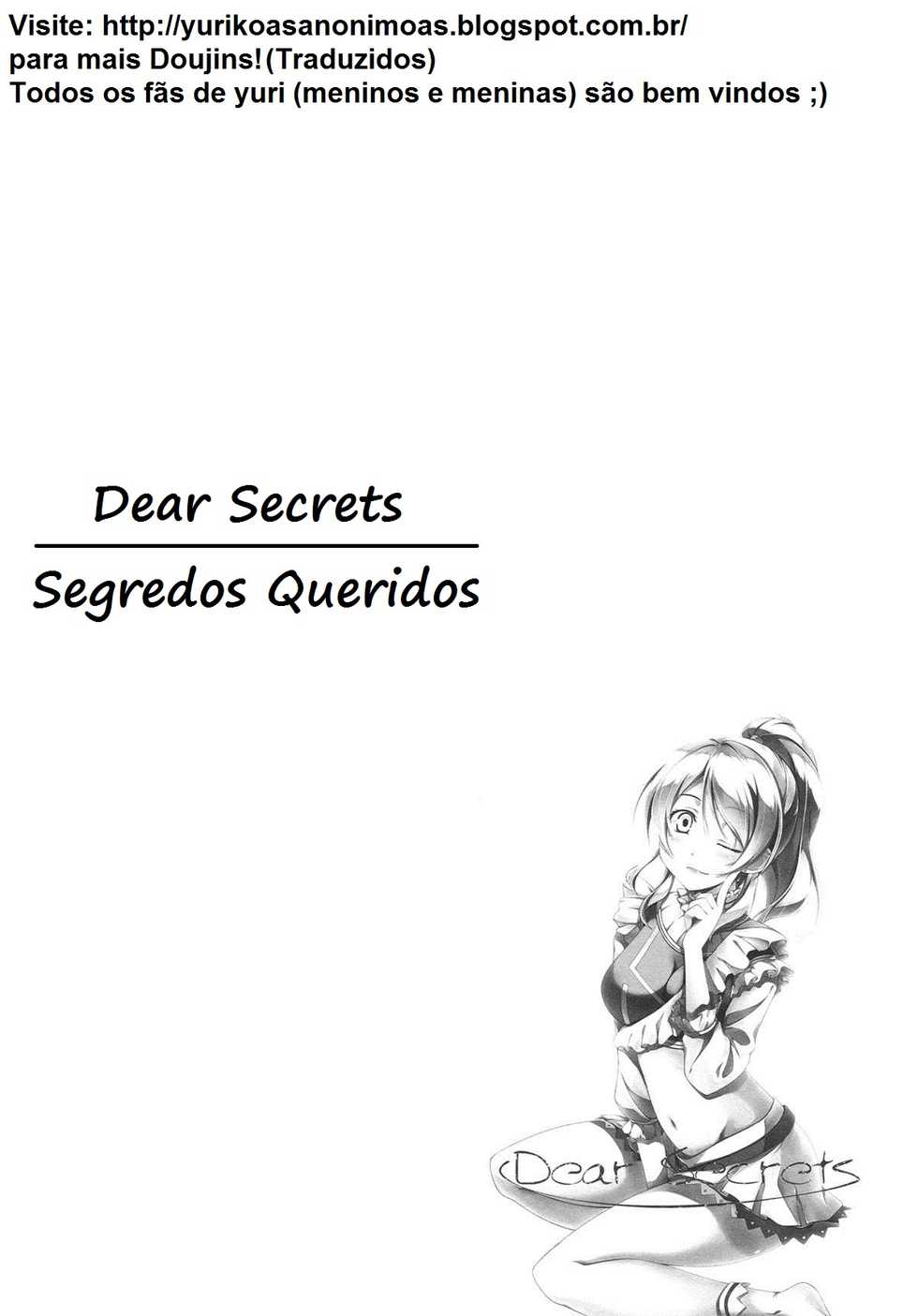 (Bokura no Love Live! 3) [MuraMura Pocky, Sinosino (Kasumi, Sinohara Sinome)] Dear Secrets (Love Live!) [Portuguese-BR] [Yurikos(as) Anônimos(as)] - Page 3