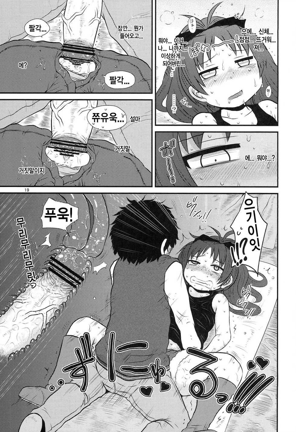 (C84) [Fugudoku (Katou Fuguo)] Mitakihara Bangaichi | 미타키하라 번외지 (Puella Magi Madoka Magica) [Korean] [팀동방프로젝트] - Page 19