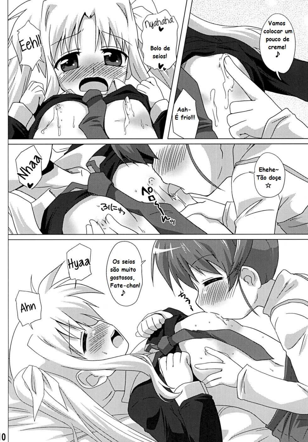 [Goberazzo (Mukaibi Aoi)] bliss of life | Êxtase da Vida (Mahou Shoujo Lyrical Nanoha [Portuguese-BR] [Yurikos(as) Anônimos(as)] [Digital] - Page 9