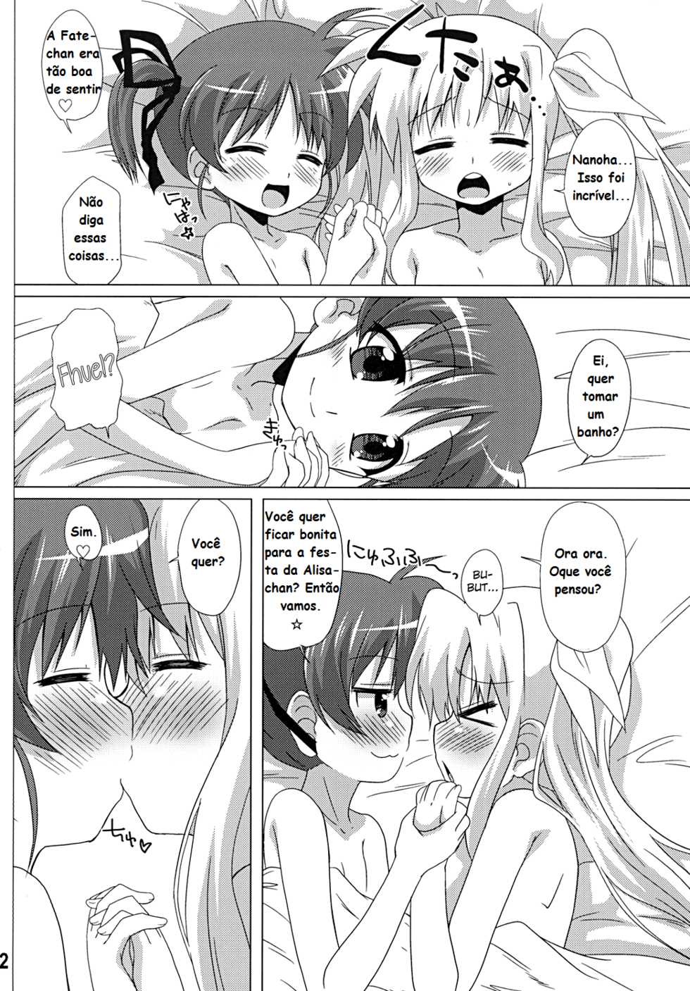 [Goberazzo (Mukaibi Aoi)] bliss of life | Êxtase da Vida (Mahou Shoujo Lyrical Nanoha [Portuguese-BR] [Yurikos(as) Anônimos(as)] [Digital] - Page 21