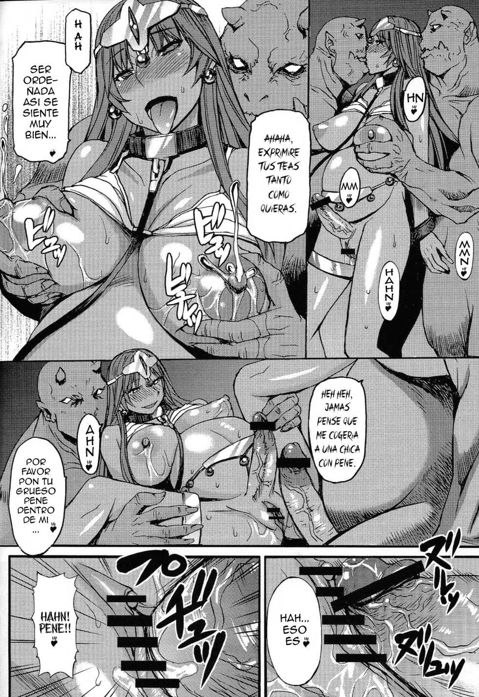 (C81) [Bakunyu Fullnerson (Kokuryuugan)] Rhythm - Extreme Mix Vol. 2 (Dragon Quest IV) [Spanish] [ElMoeDela8] - Page 19