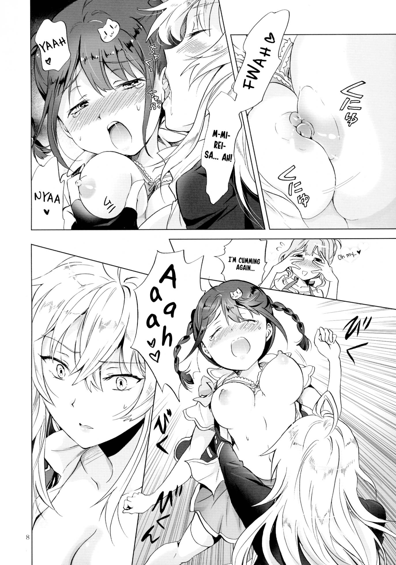 (Girls Love Festival 17) [peachpulsar (Mira)] DRIVE Dekinai! (Valkyrie Drive -Mermaid-) [English] - Page 8