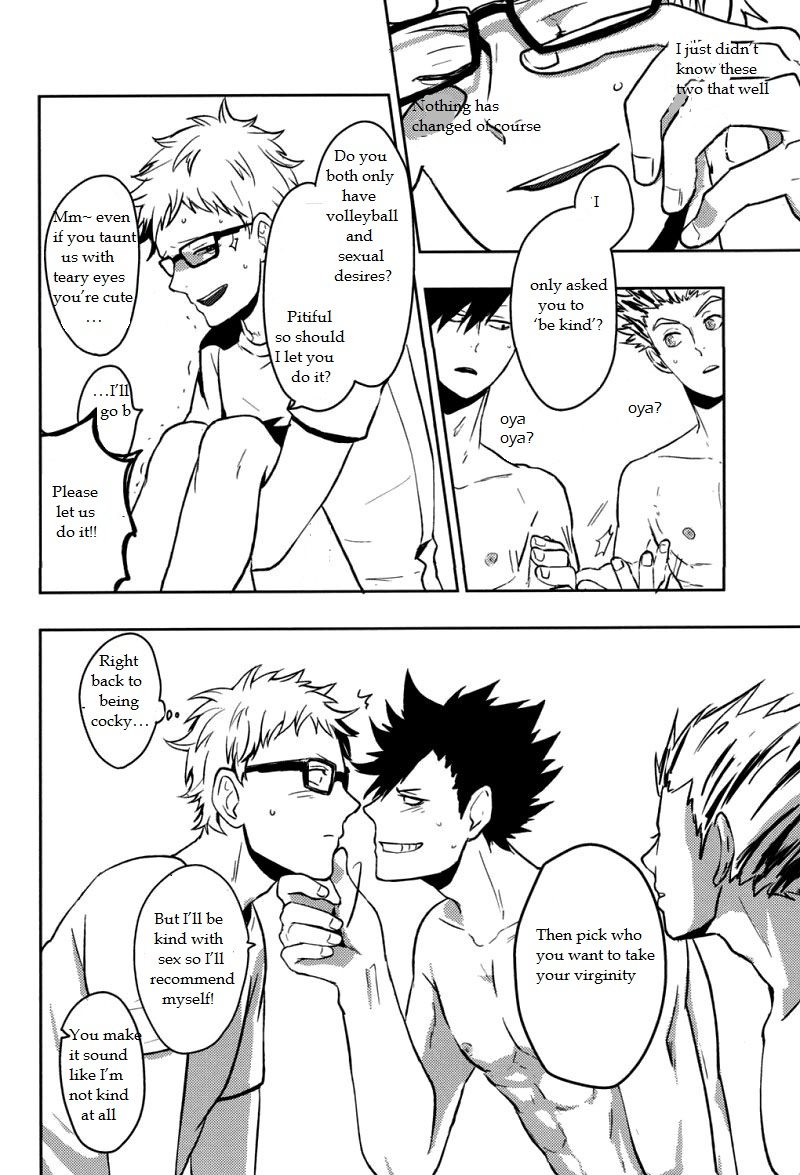 (RTS!!2) [DOTDUCK (Haru)] Sanpi!! (Haikyuu!!) [English] - Page 16