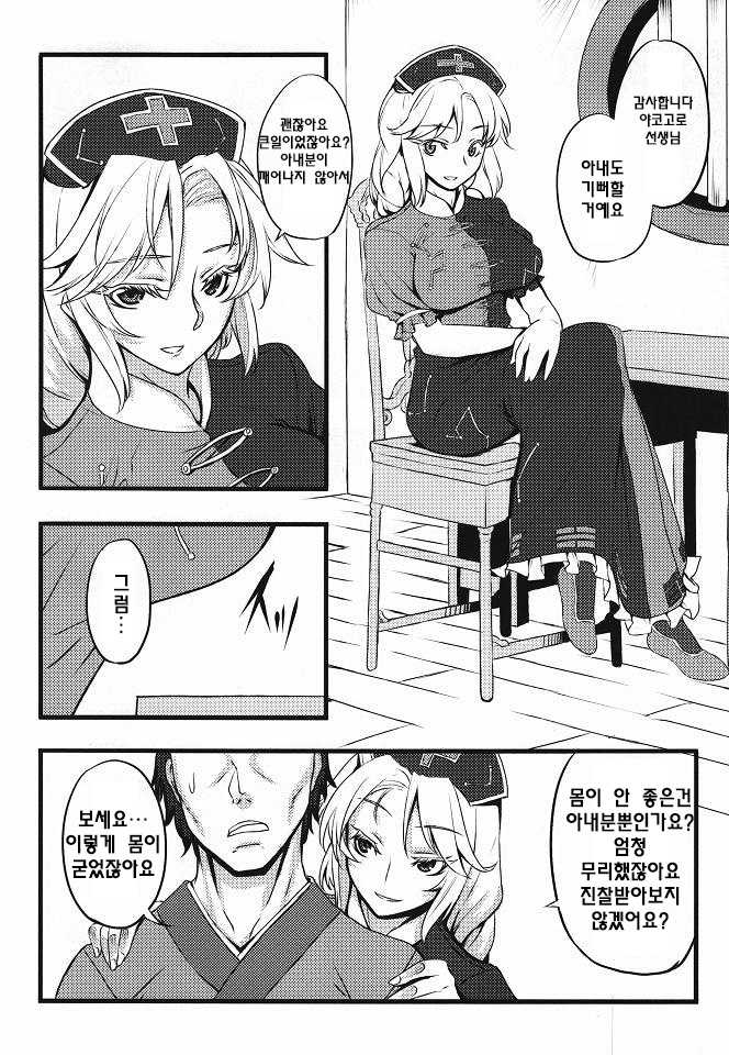 (Reitaisai 8) [Avion Village (Johnny)] Yoru no Tobari ni Dakarete (Touhou Project)[Korean] - Page 5