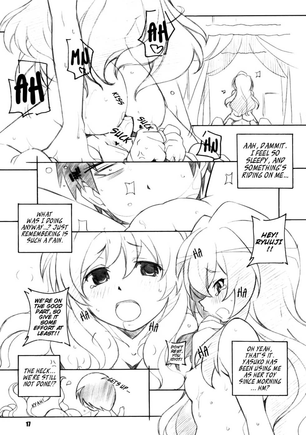 [Maruarai (Arai Kazuki)] Toradake | Just Tiger  (Toradora!) [English] [EHCOVE] - Page 16