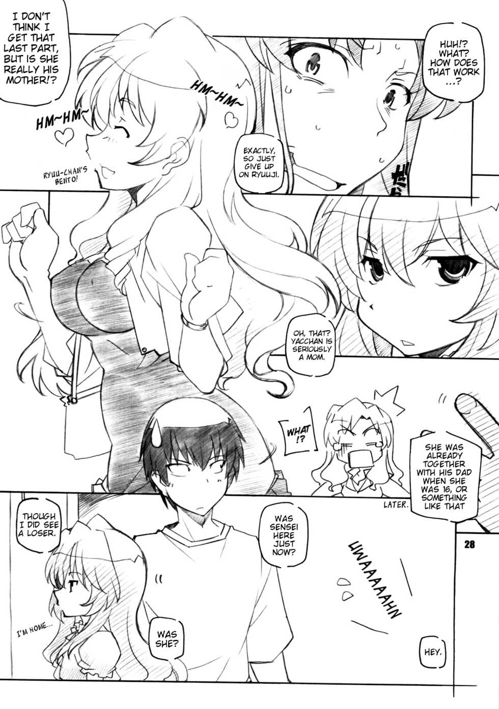 [Maruarai (Arai Kazuki)] Toradake | Just Tiger  (Toradora!) [English] [EHCOVE] - Page 27