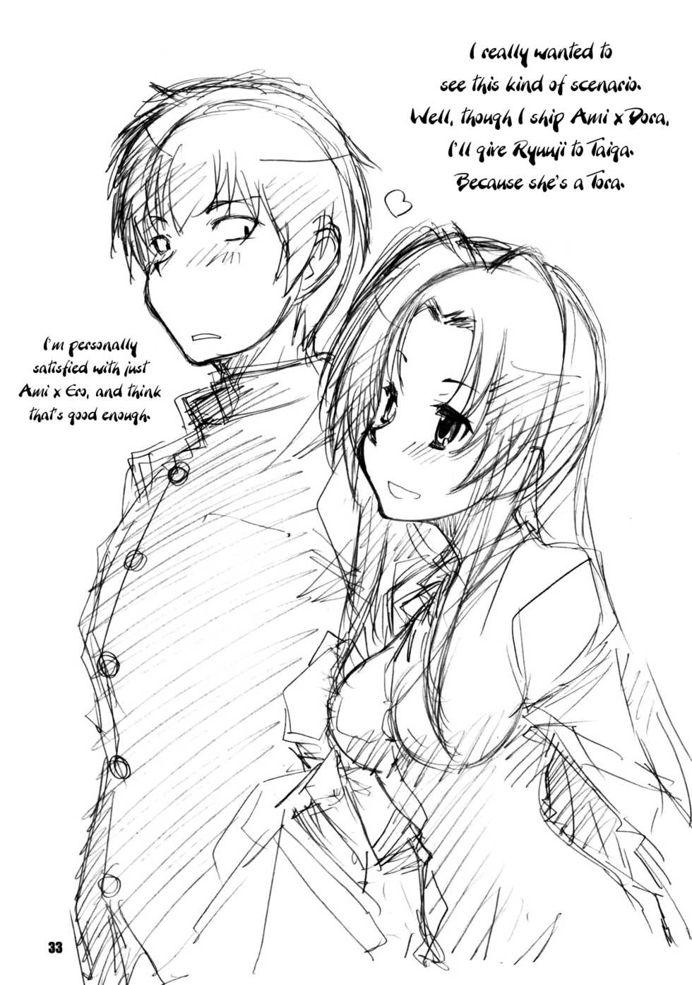 [Maruarai (Arai Kazuki)] Toradake | Just Tiger  (Toradora!) [English] [EHCOVE] - Page 32