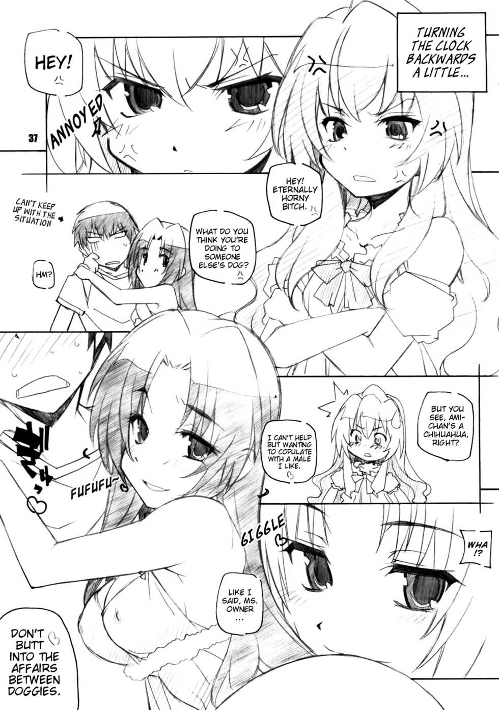 [Maruarai (Arai Kazuki)] Toradake | Just Tiger  (Toradora!) [English] [EHCOVE] - Page 36