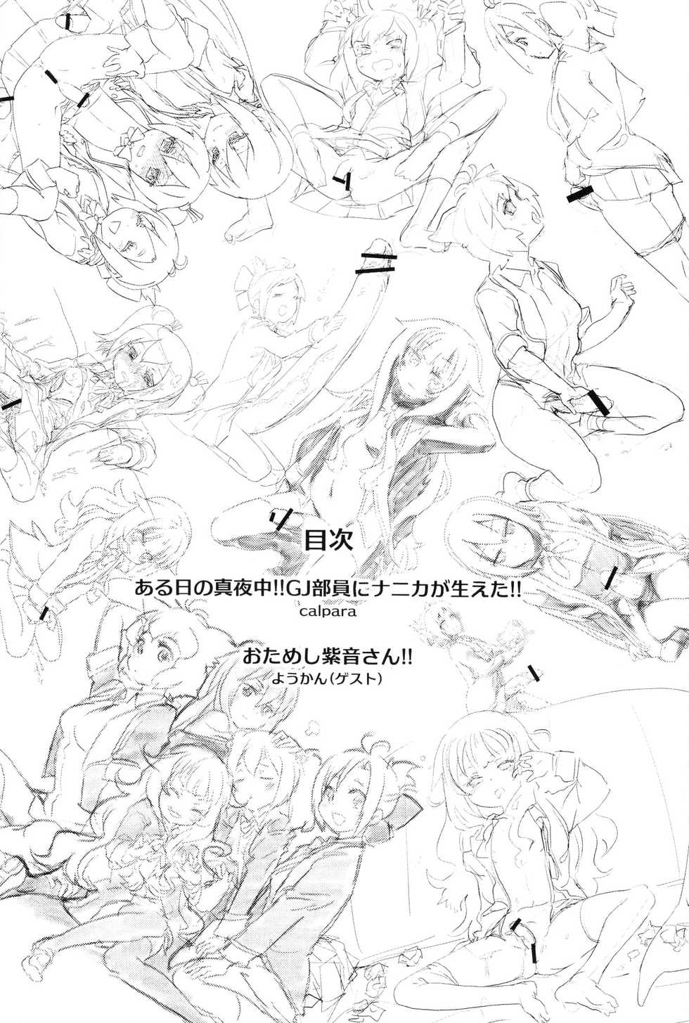 (Hashiri Dasou! 2) [calpara-shed (calpara, Youkan)] Aru Hi no Mayonaka!! GJ-buin ni Nanika ga Haeta!! (GJ-bu) [Korean] [팀☆데레마스] - Page 3