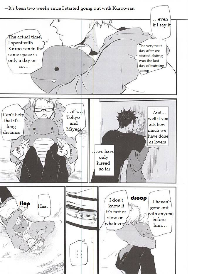 (RTS!!5) [Bee-Hearts (Kitagaoka Ado)] Timid Hearts wa Nejimagaru (Haikyuu!!) [English] - Page 4