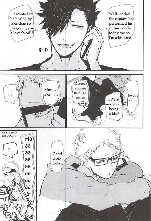 (RTS!!5) [Bee-Hearts (Kitagaoka Ado)] Timid Hearts wa Nejimagaru (Haikyuu!!) [English] - Page 8