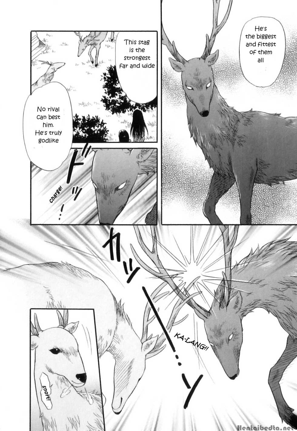 [Tsukimori Masato] Shoujo-tachi no Yukue ~Shishigami no Mori~ | Divine Deer Forest ~Girls' Whereabouts~ (Kemono For Essential 10) [English] [eee123eee] - Page 16