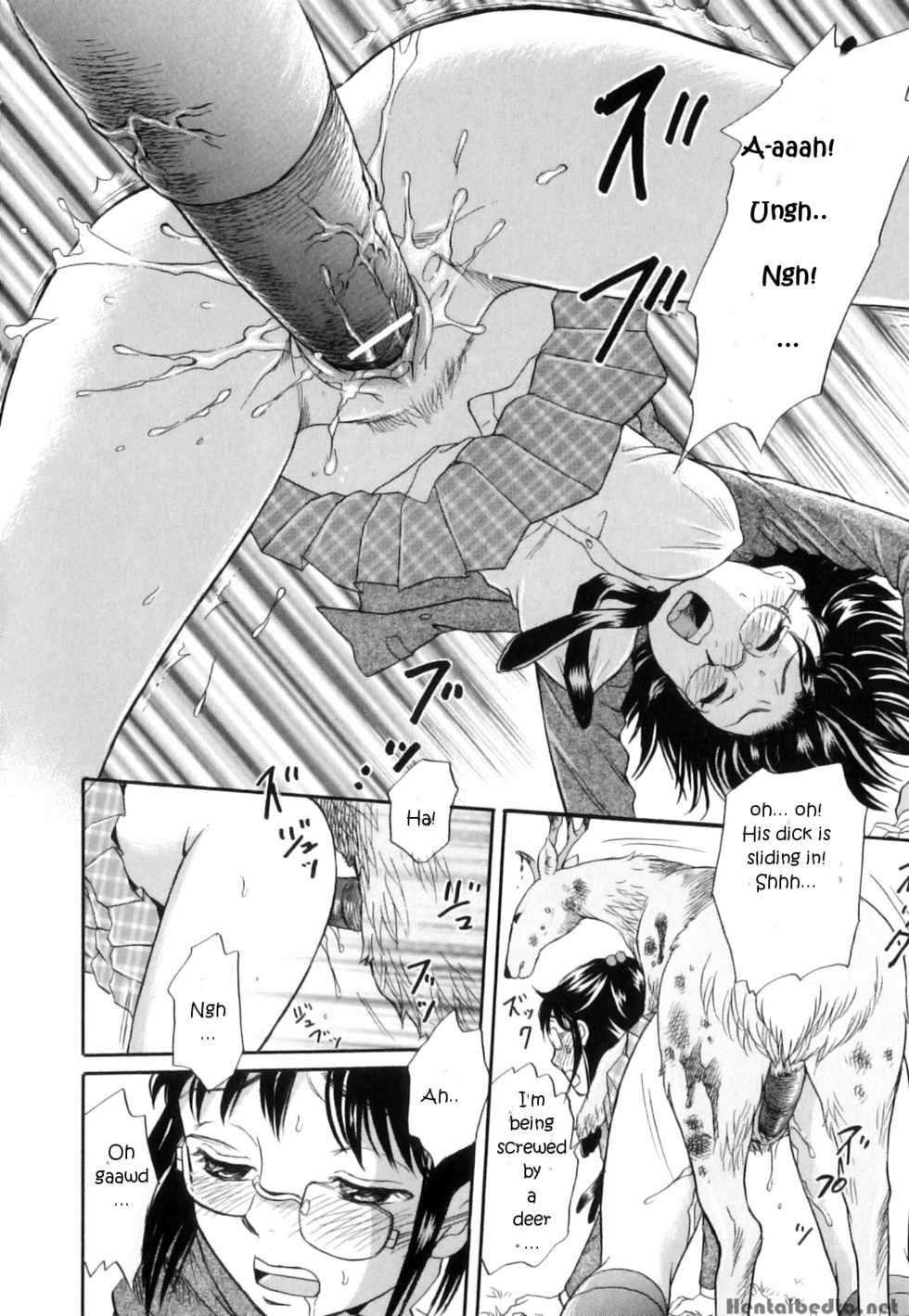 [Tsukimori Masato] Shoujo-tachi no Yukue ~Shishigami no Mori~ | Divine Deer Forest ~Girls' Whereabouts~ (Kemono For Essential 10) [English] [eee123eee] - Page 26