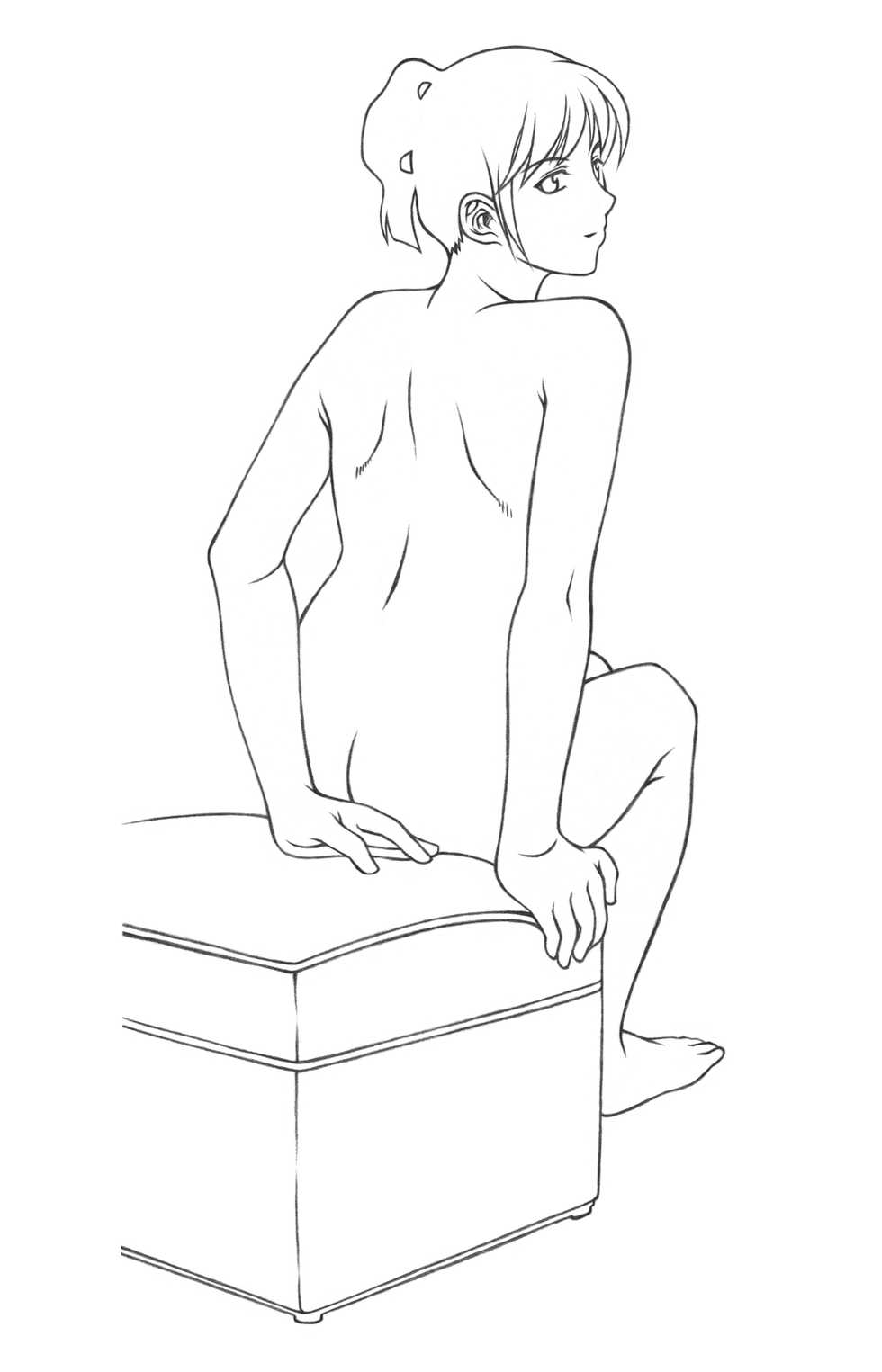 [EbiNoSakaMushi (Mozuku Ouji)] Rafu Illust Pose Shuu vol.01 - Page 33