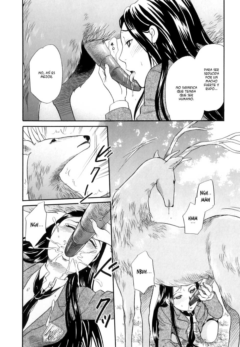 [Tsukimori Masato] Shoujo-tachi no Yukue ~Shishigami no Mori~ (Kemono For Essential 10) [Spanish] [Gokiburi] - Page 20