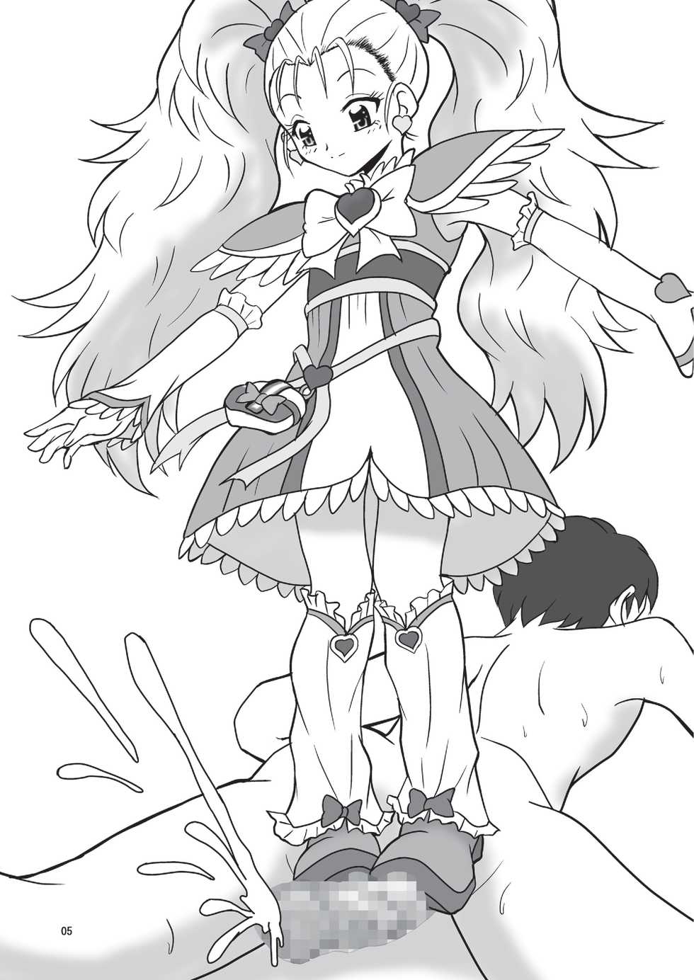 (Precure Matsuri 3) [AFJ (Ashi_O)] "A" kara Hajimaru Ai Kotoba (Futari wa Precure Max Heart) [English] [xPearse] - Page 6