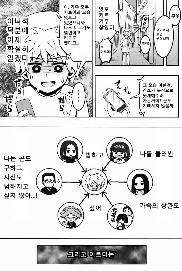 (COMIC1☆6) [Shounen Byoukan (Kanno Izuka)] Ore no Imouto ga Konna ni ●● na Wake ga Nai 2 | 내 여동생이 이렇게 ●● 할 리가 없어 2 (Hunter x Hunter) [Korean] [달려♂있어] - Page 12