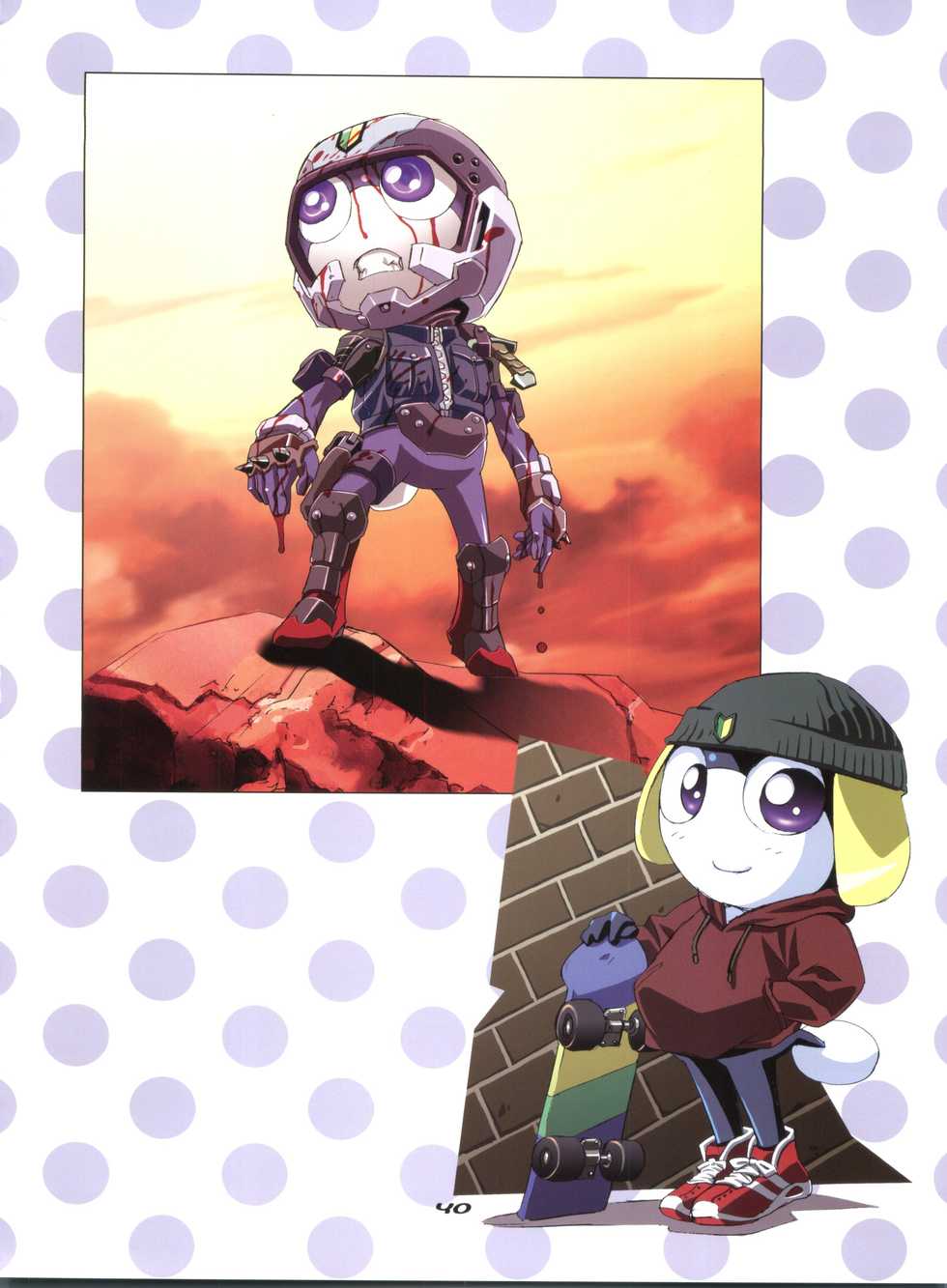 (C68) [Henreikai (Kawarajima Koh, Urushihara Satoshi, Nanairogami)] GUNKERO (Zeta Gundam, Gundam Seed, Keroro Gunsou) - Page 39