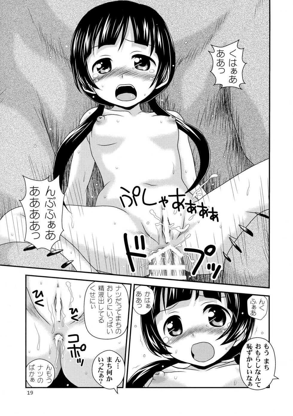 (C90) [HEARTS & CRUSTS (Nanana Nana)] Natsu Machi Nikki (Kuma Miko) - Page 18