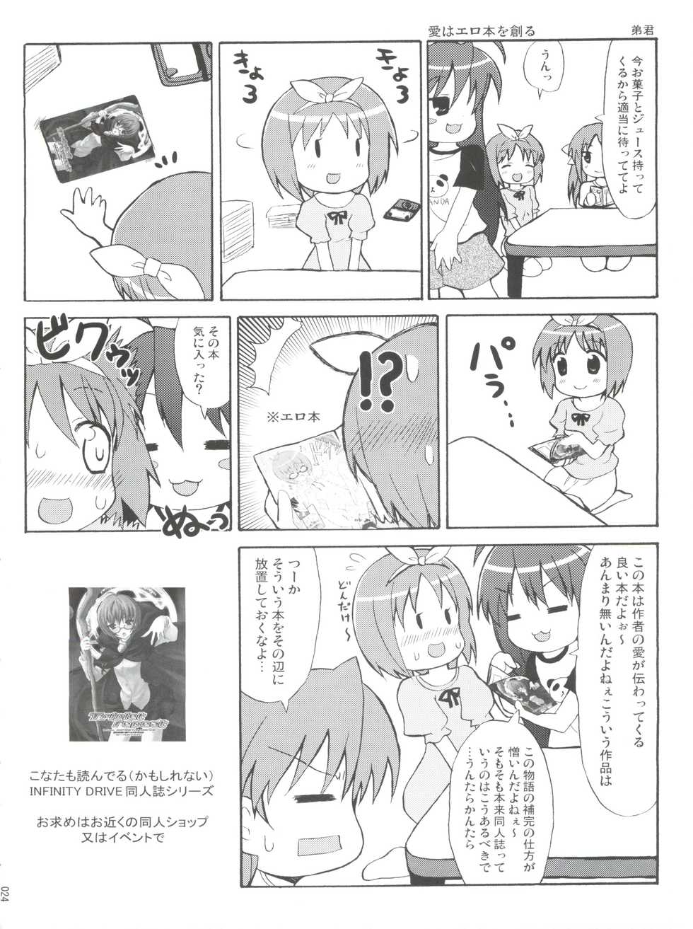 (C72) [INFINITY DRIVE (Kyougoku Shin)] High'n'Hope (Lucky Star) - Page 23