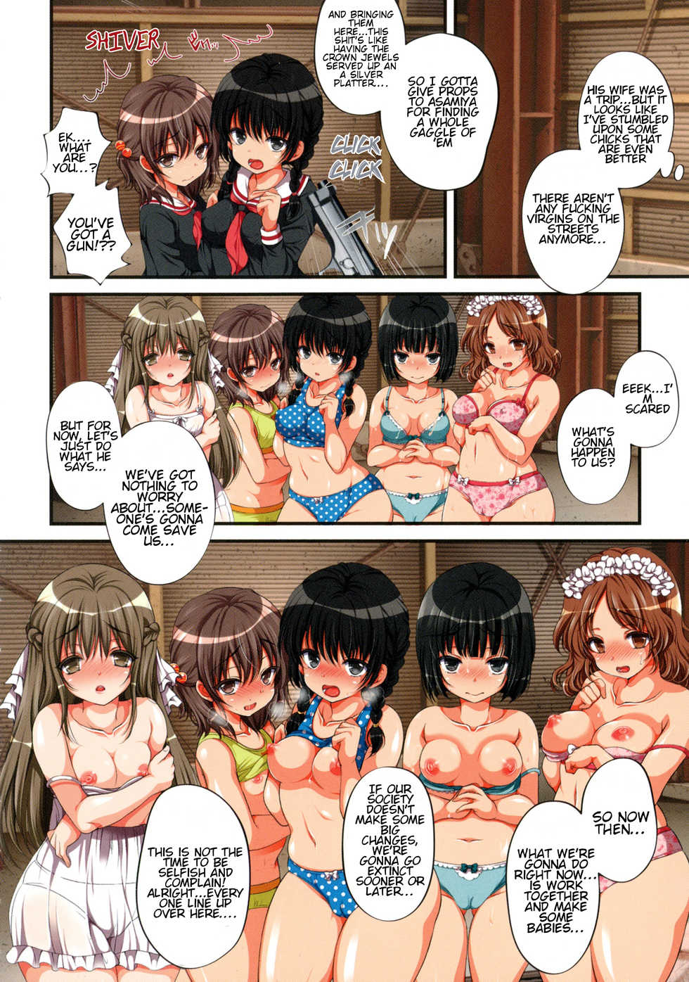 [Maron☆Maron] Kyousei Haramase Gouhouka!!! Rape ga Gouhouka saretara Nippon wa dou Narimasu ka? | If Rape Were Legalized Ch. 2 [English] [JuliusWinnfield] - Page 20