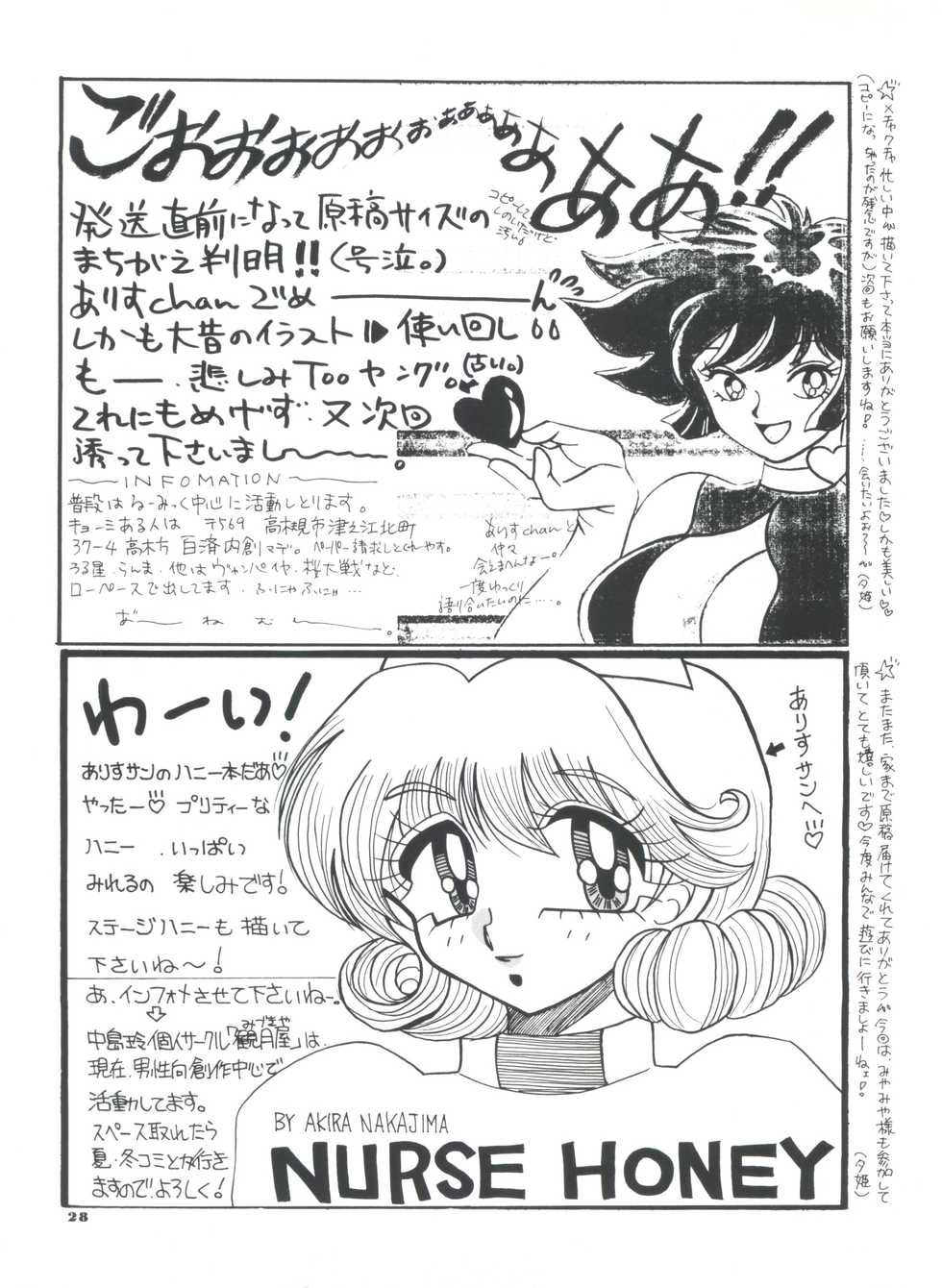 [Shunran (Yuuki Alice, Kudara Naizou, Nakajima Akira)] honey FLASH (Cutey Honey F) - Page 27