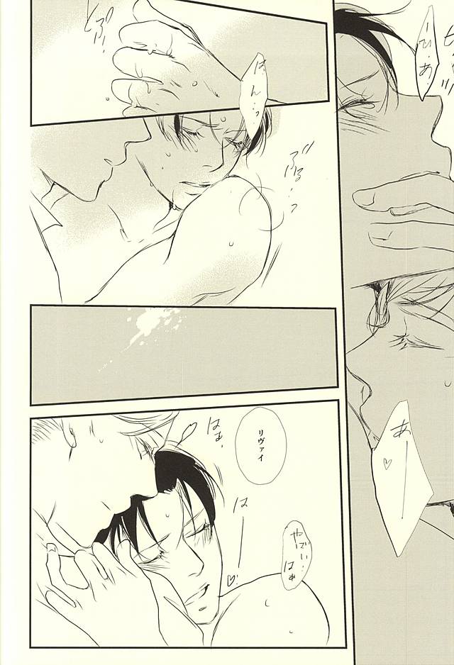 (SPARK10) [citron (Remo)] Kimi wa Ore no Shinzou o Tsukisasu Toge (Shingeki no Kyojin) - Page 27