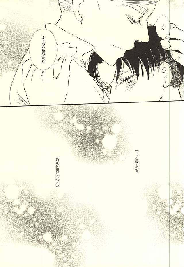 (SPARK10) [citron (Remo)] Kimi wa Ore no Shinzou o Tsukisasu Toge (Shingeki no Kyojin) - Page 28