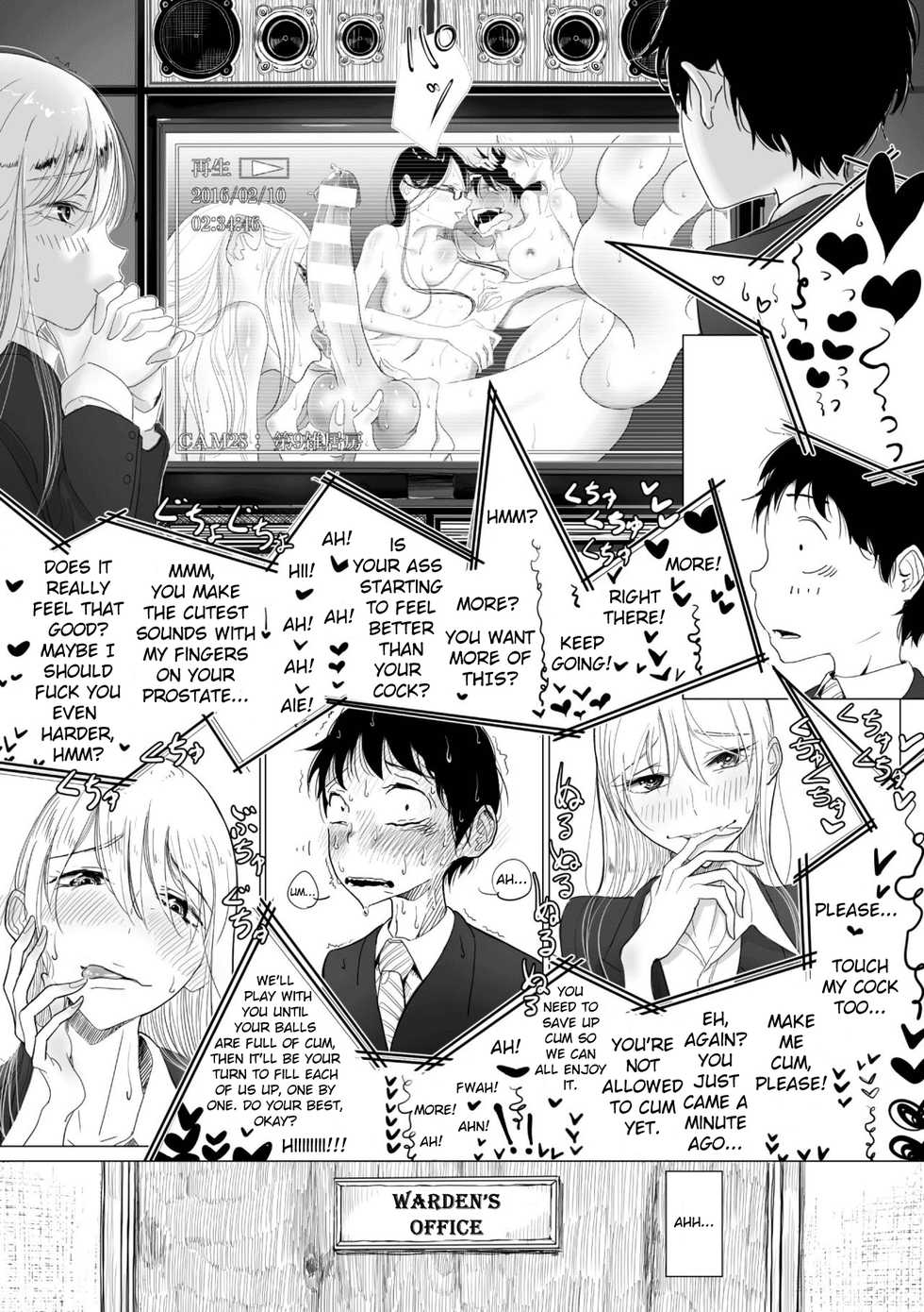 [Dhibi] Joshi Keimusho no Keimukan wa Boku no Tenshoku deshita | Being a Prison Guard at a Female Prison is My Calling! (2D Comic Magazine Keimusho de Aegu Onna-tachi Vol. 2) [English] [E.D.S.T.] [Digital] - Page 14