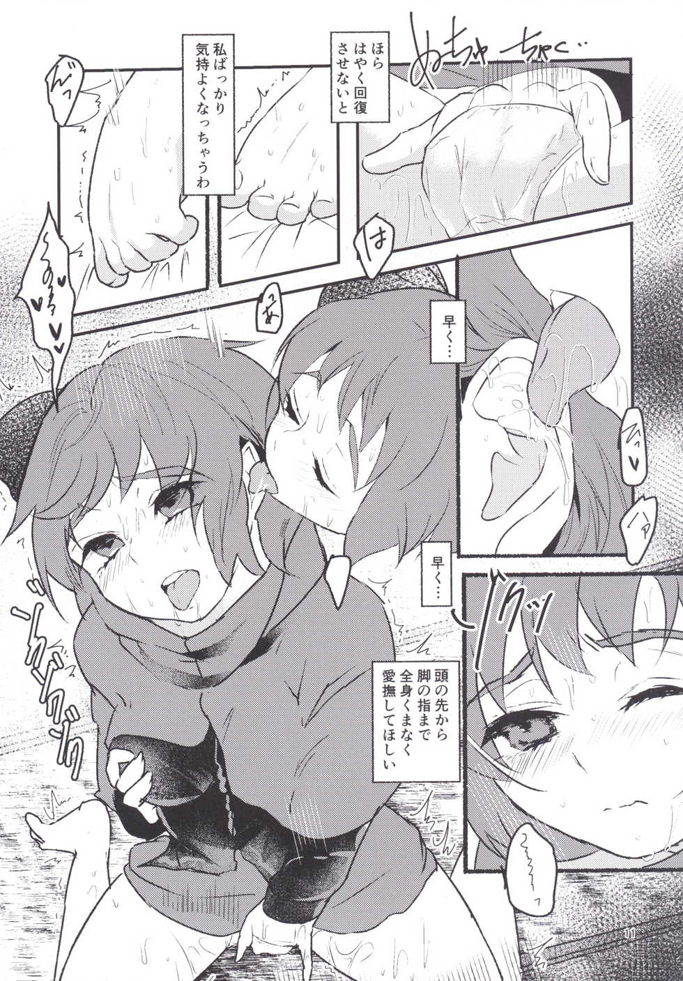 (Reitaisai 13) [Sansei Biyori (Aguri)] Hentai Hitouban no Jouzu na Aishikata (Touhou Project) - Page 10