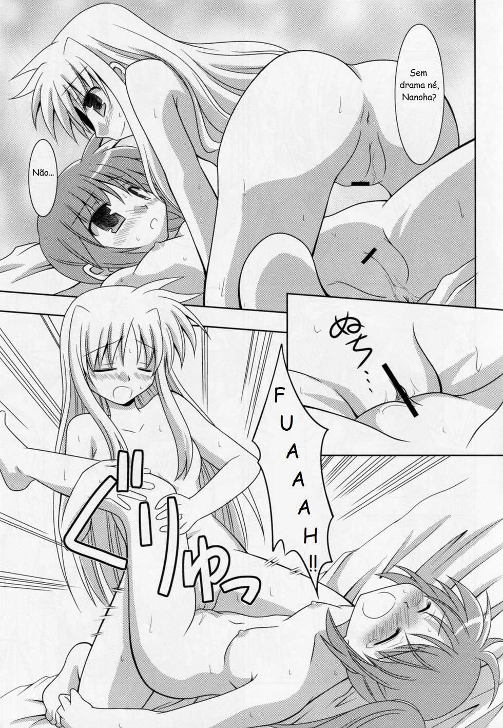 (C77) [Sagamani. (Sagami Inumaru)] Yoru ga Akeru made | Até o amanhecer (Mahou Shoujo Lyrical Nanoha) [Portuguese-BR] [Yurikos(as) Anônimos(as)] - Page 20