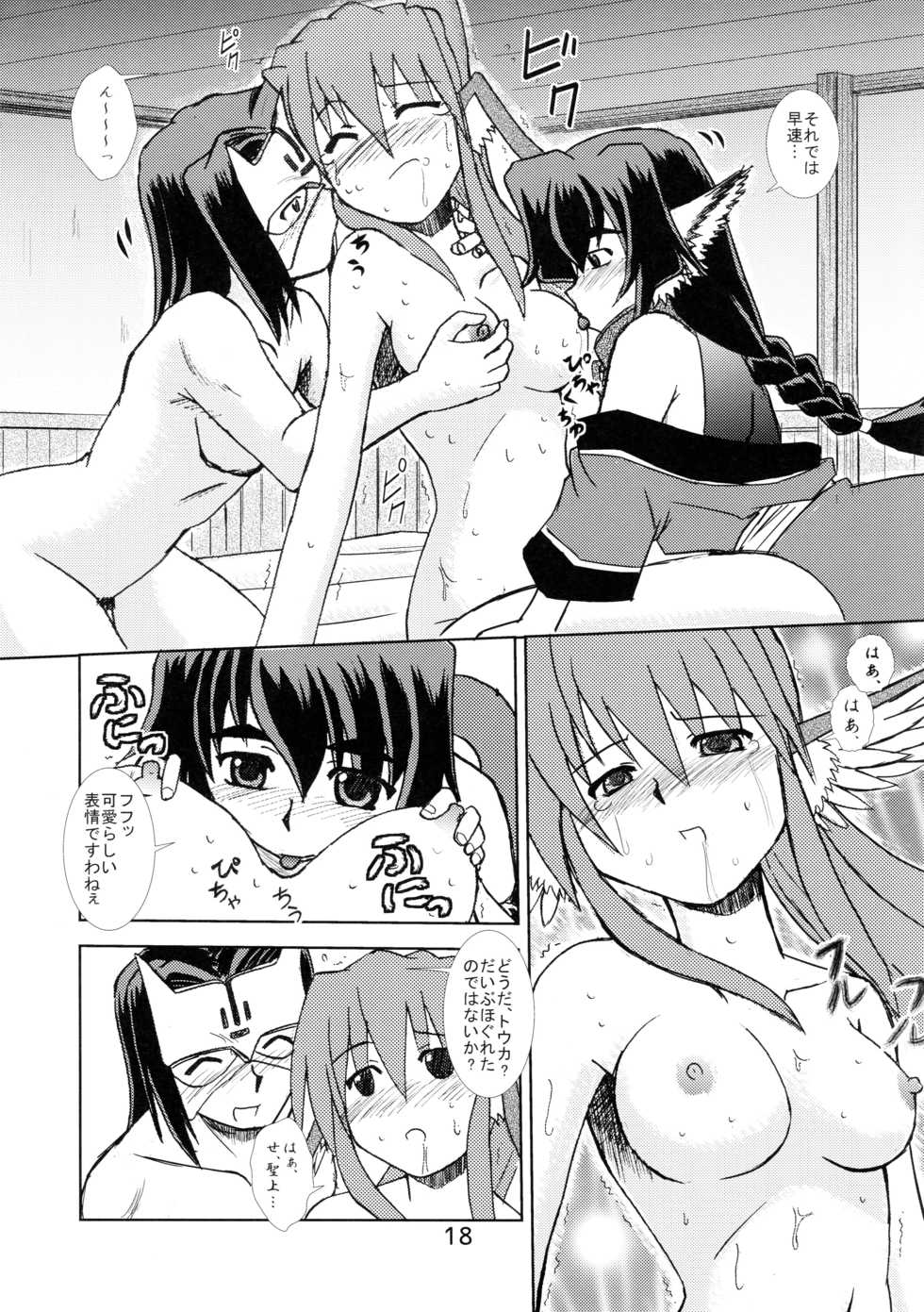 [Monami Yuugen Koushi (Makoto)] Ouro Kitarinaba Sachi Tookaraji (Utawarerumono) - Page 17