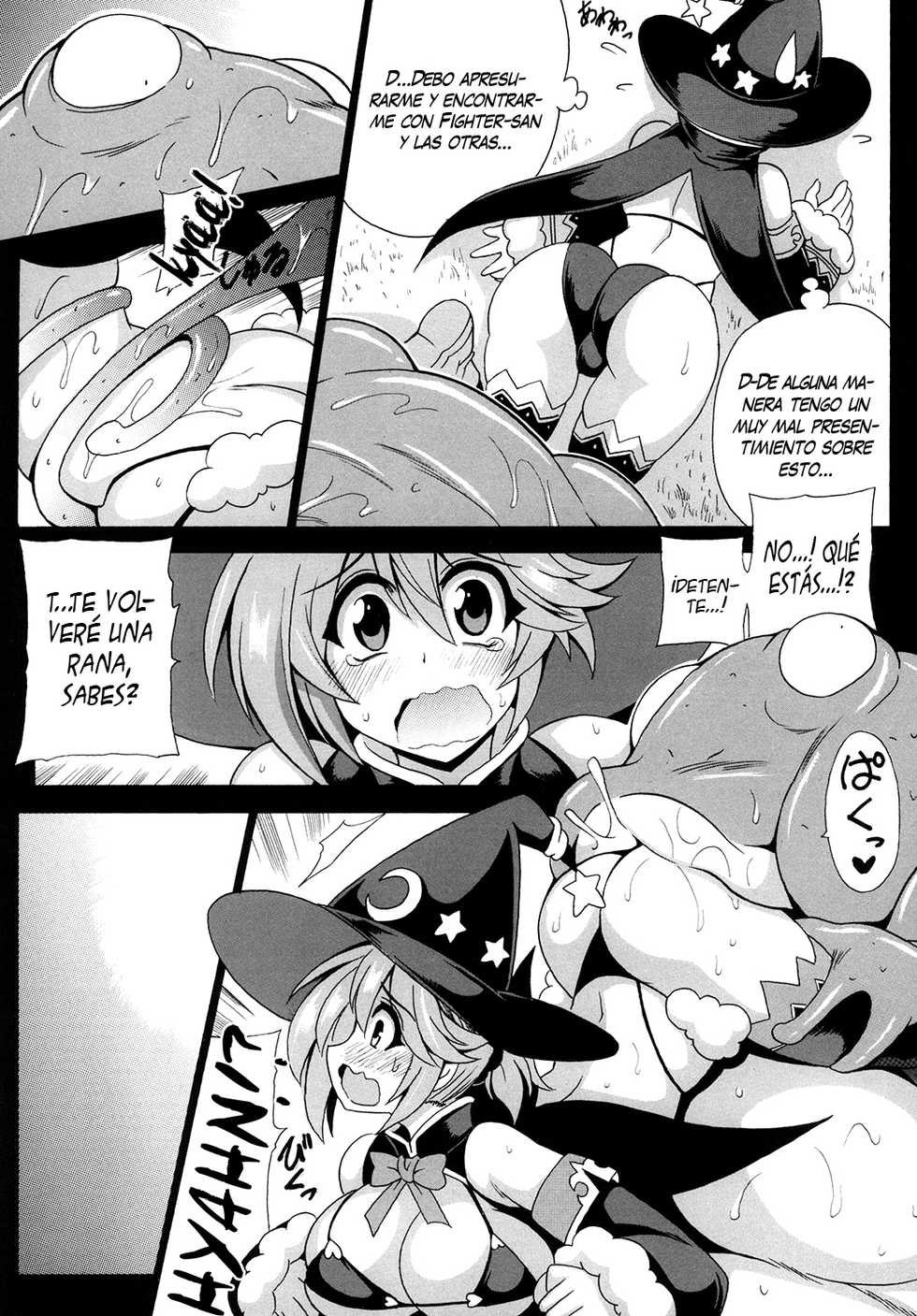 (C89) [Leaz Koubou (Oujano Kaze)] MAGICAL LIBIDO ~Mage-chan no Junan~ | LIBIDO MÁGICO ~Mage-chan no Junan~ (BIKINI WARRIORS) [Spanish] [NovaScans] - Page 10