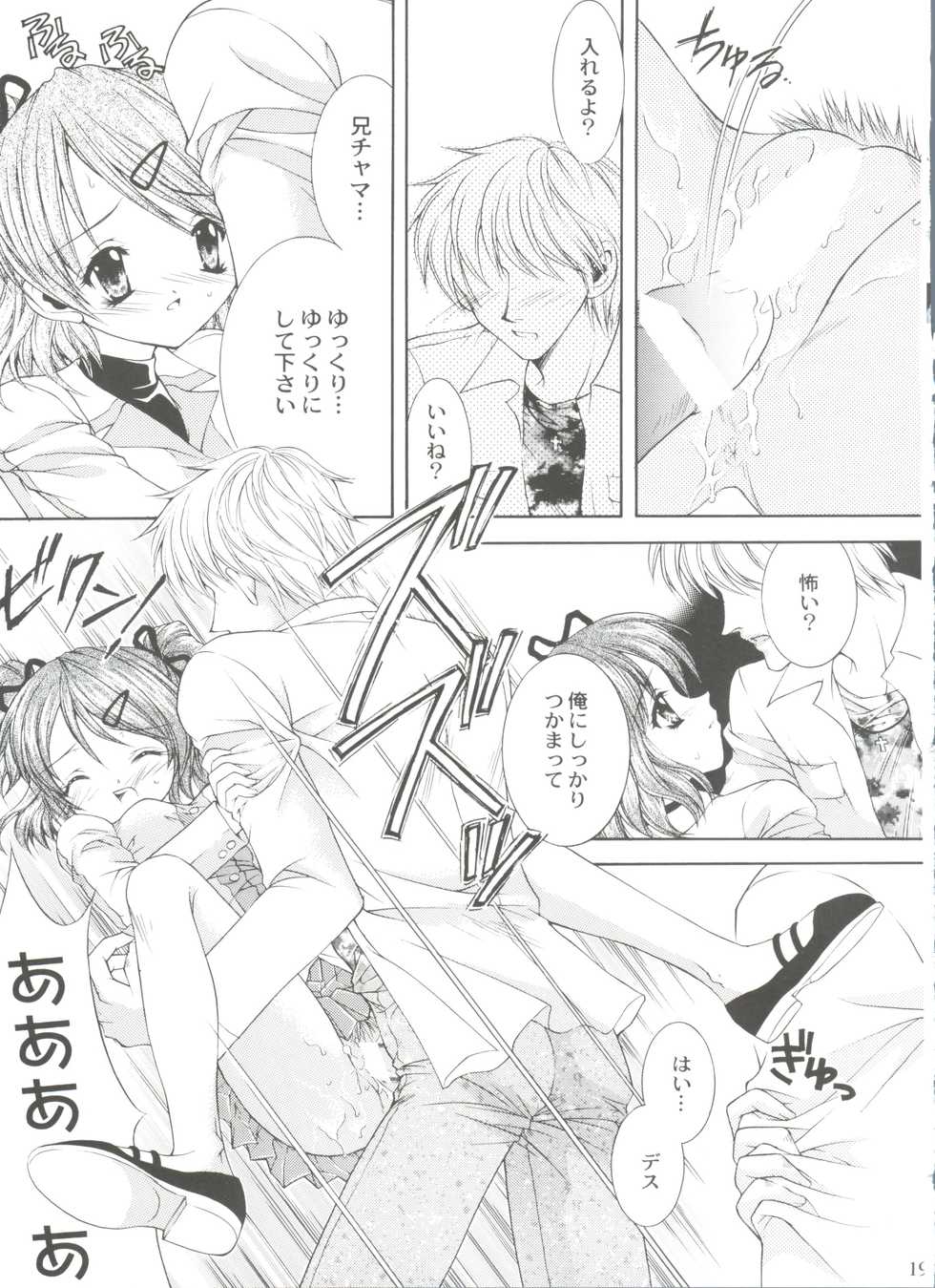 (SC12) [NEKOMIYA (Nekomi Haruto)] JUICY FRUITS (Sister Princess) - Page 18